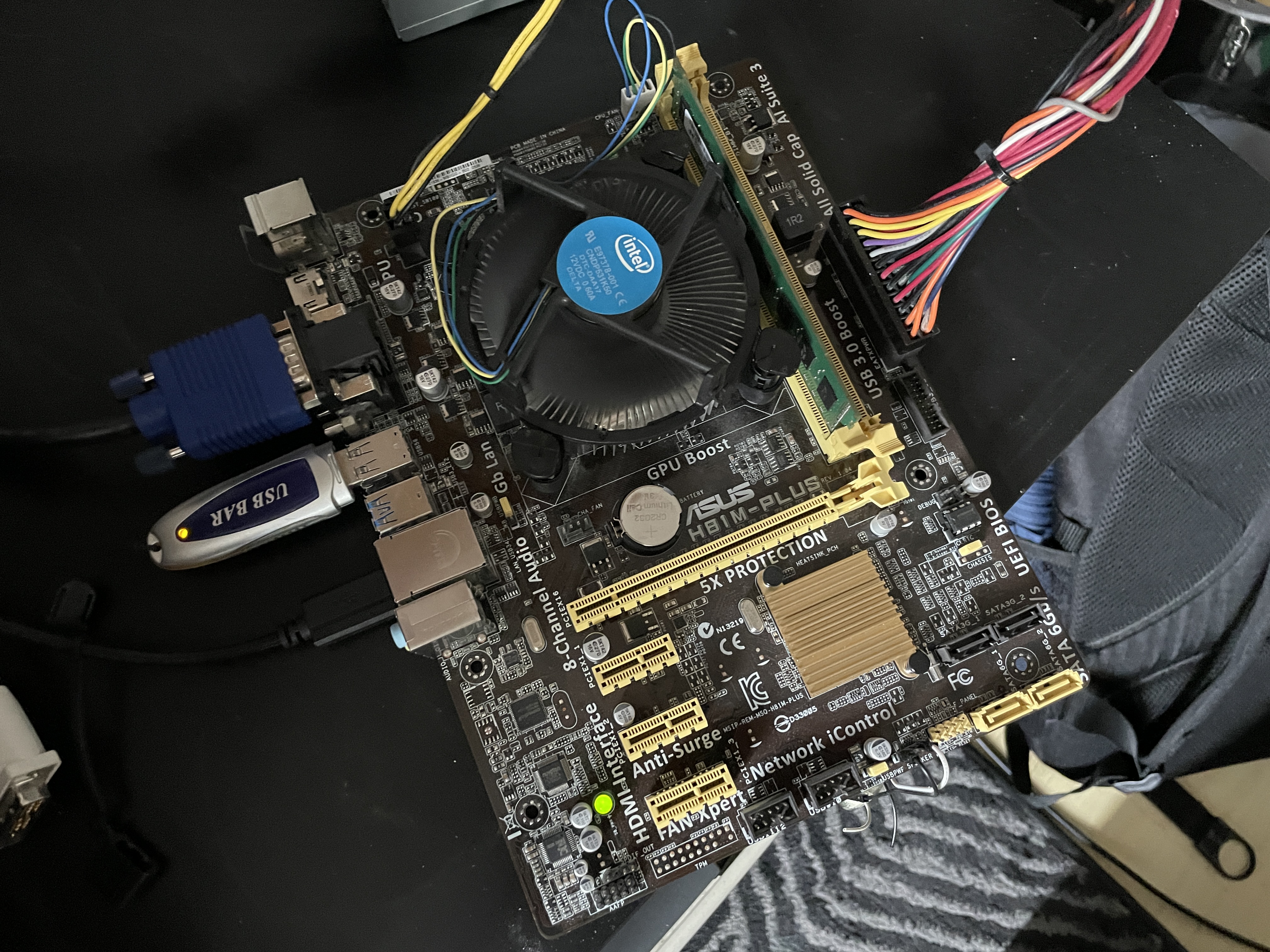 ASUS board in question